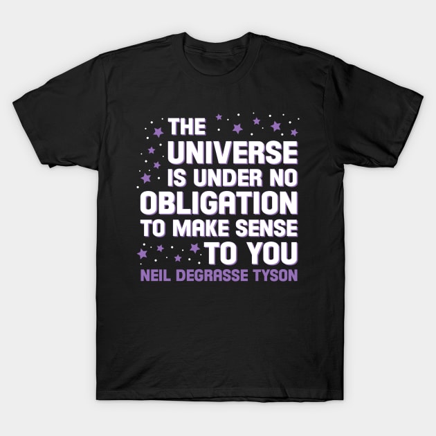 Obligations of the universe T-Shirt by Zap Studios